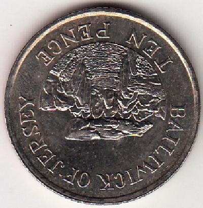 Beschrijving: 10 Pence  ST.MARTIN